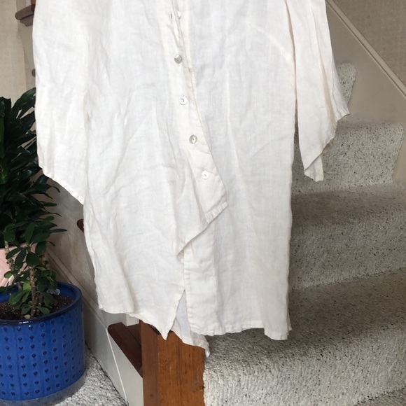 Lands Downunder Coastal Beach Linen Cardigan - Picture 3 of 13